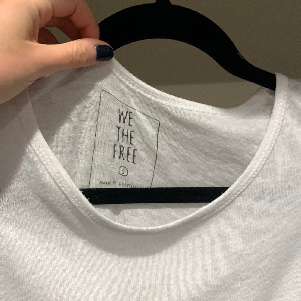 We The Free white t shirt